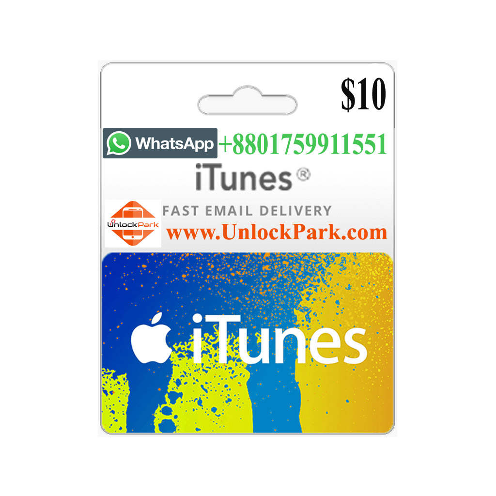 USA iTUNES 10$ GIFT CARD